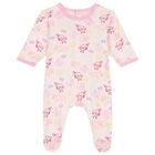 Baby Girls Pink Logo & Animals Babygrows Gift Set, 1, hi-res